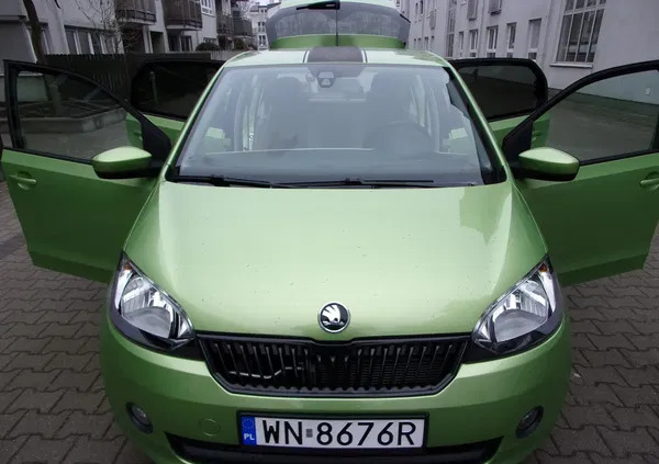 skoda citigo Skoda Citigo cena 24900 przebieg: 58000, rok produkcji 2012 z Warszawa